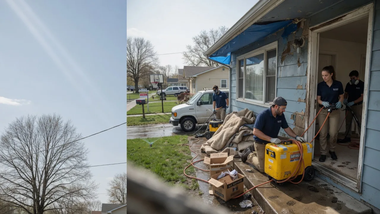 Basement Flood Cleanup in Rewey, WI near me